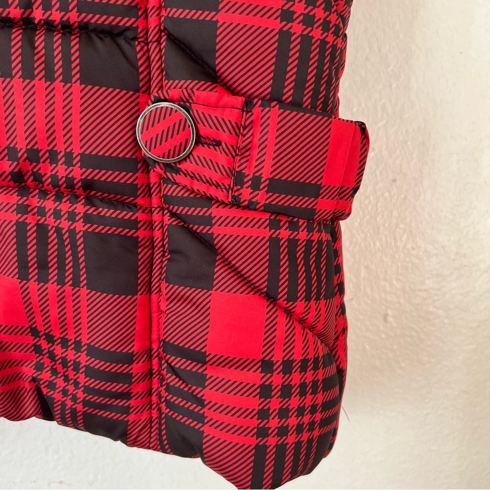 Keren Hart Buffalo Plaid Puffer Vest - Picture 5 of 11